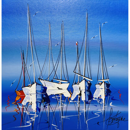 Painting Les toulonnais by Fonteyne David | Painting Figurative Acrylic