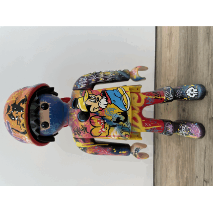 Sculpture Mickey Santal by Luna | Sculpture