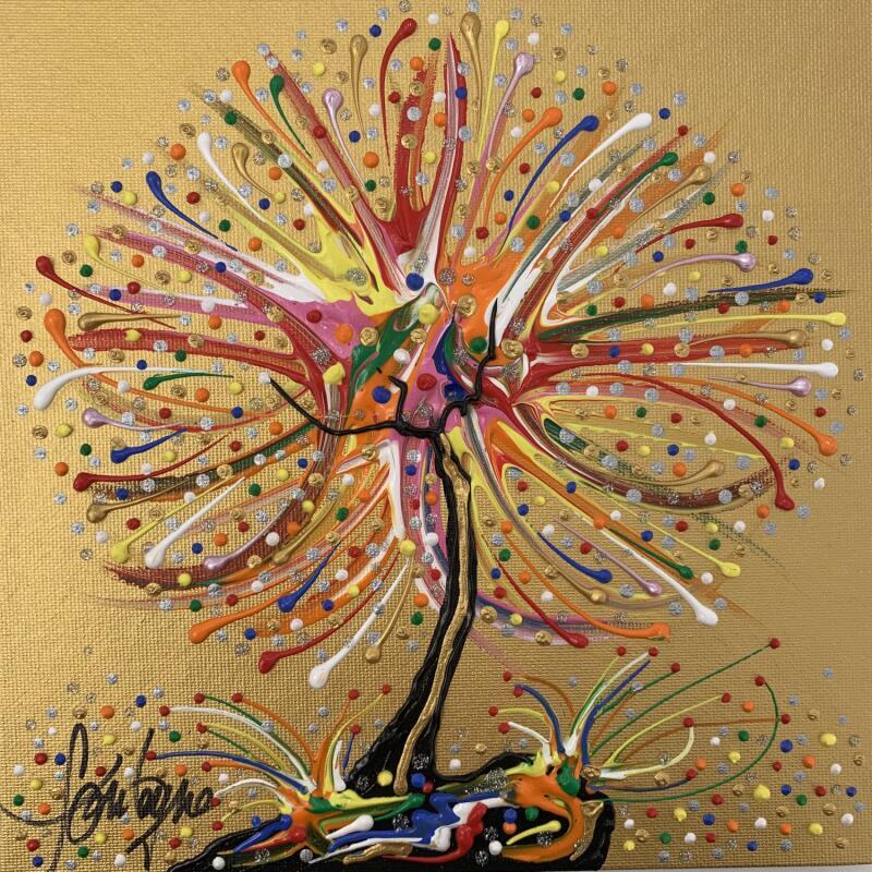 Painting MYSTERE DE NATURE by Fonteyne David | Painting Figurative Acrylic