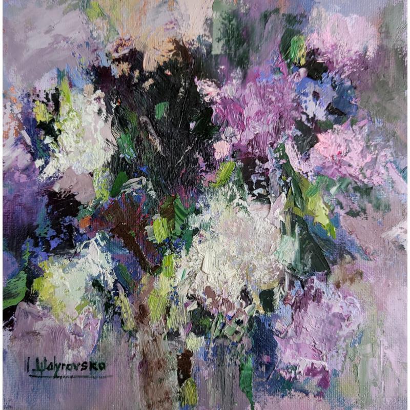 Pintura Reflets du jardin oublié por Malynovska Iryna | Pintura Impressionism Naturaleza Aceite Acrílico