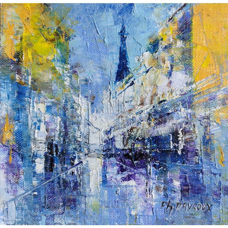 Painting Paris by Davroux Philippe  | Painting Realism Architecture Acrylic