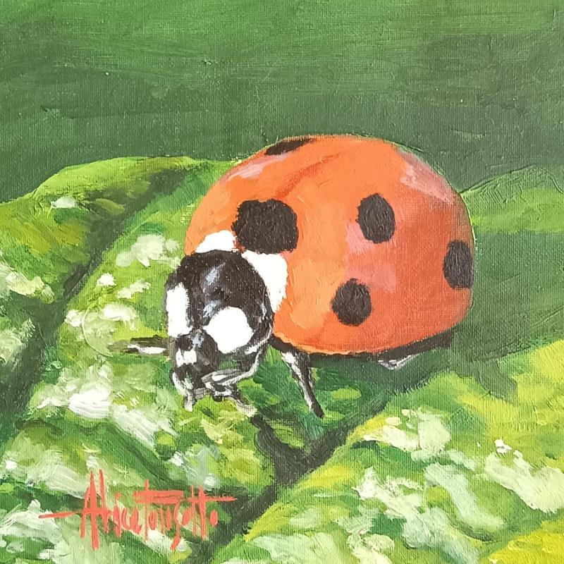 Gemälde Porta fortune von Parisotto Alice | Gemälde Figurativ Tiere Öl