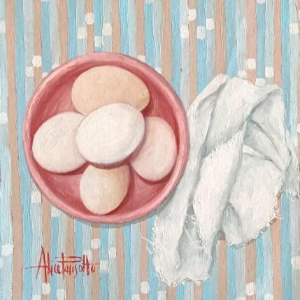 Painting Il fazzoletto by Parisotto Alice | Painting Figurative Oil Pop icons