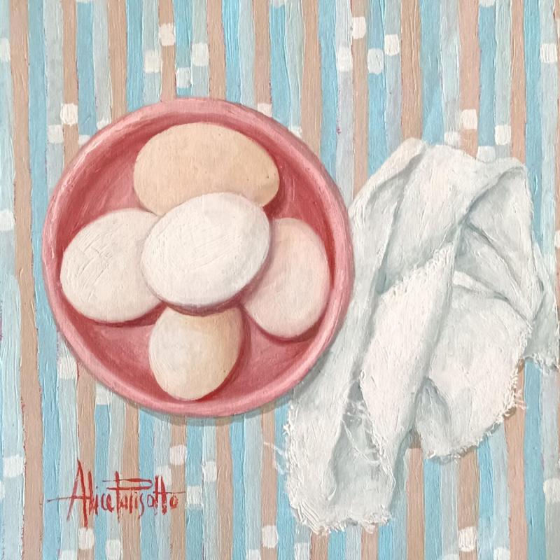 Gemälde Il fazzoletto von Parisotto Alice | Gemälde Figurativ Öl