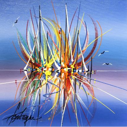 Painting Nos émotion bleues by Fonteyne David | Painting Figurative Acrylic Pop icons