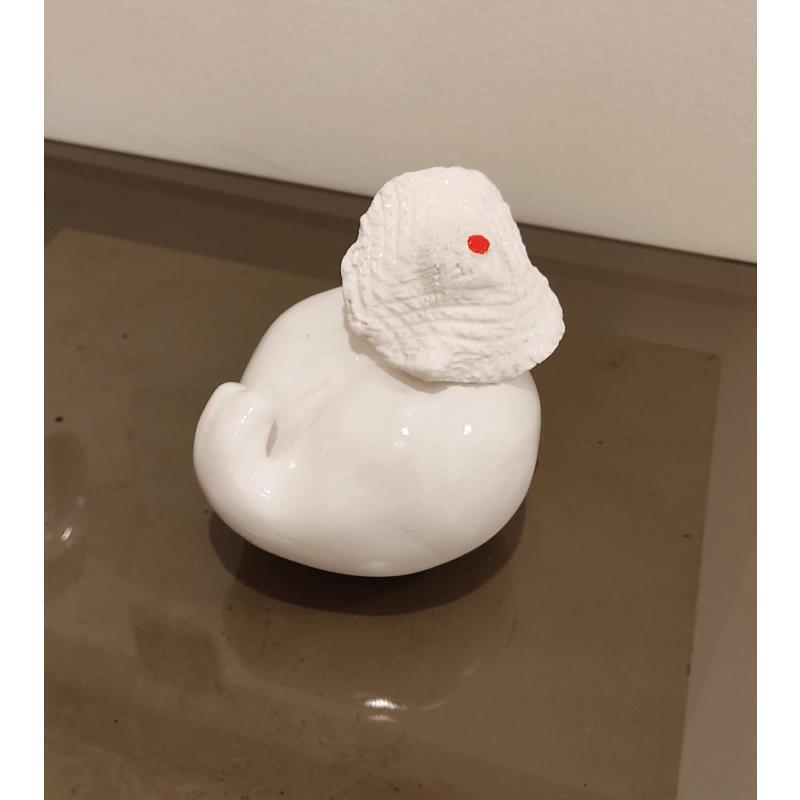 Sculpture Naïda par Silve Aude | Sculpture Art Singulier Minimaliste Acrylique