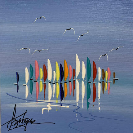 Painting bonbons niçois by Fonteyne David | Painting Figurative Acrylic Pop icons