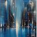 Painting Futilis by Guillet Jerome | Painting Figurative Urban Oil
