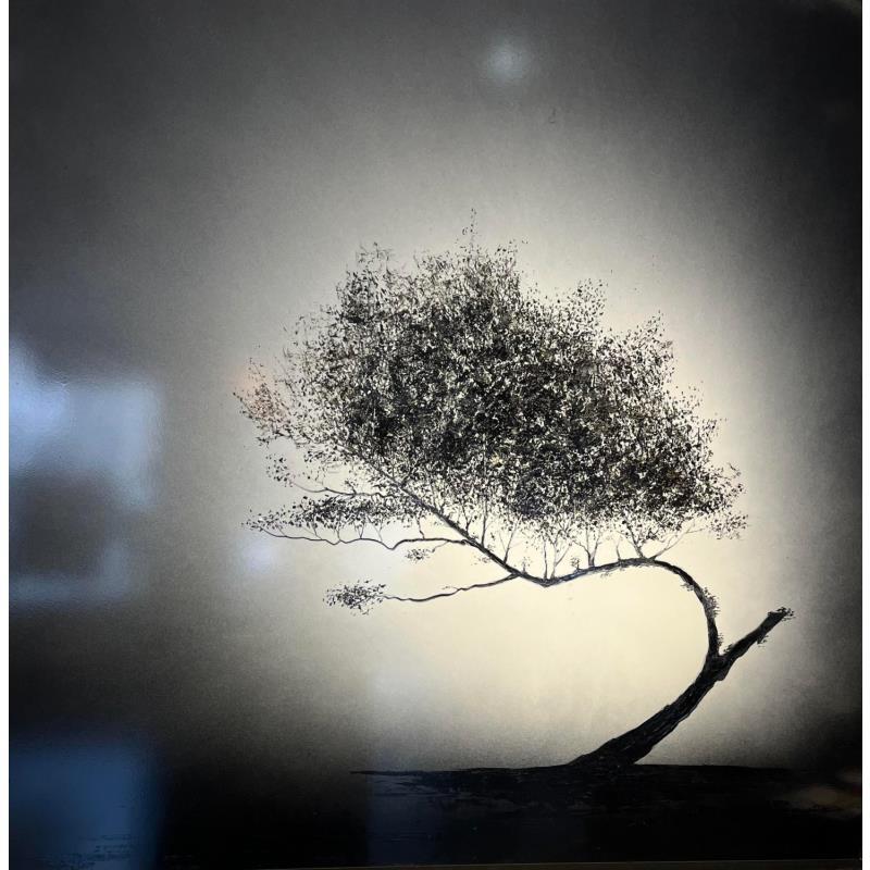 Peinture Genesis par Rey Julien | Tableau Figuratif Feuille d'or