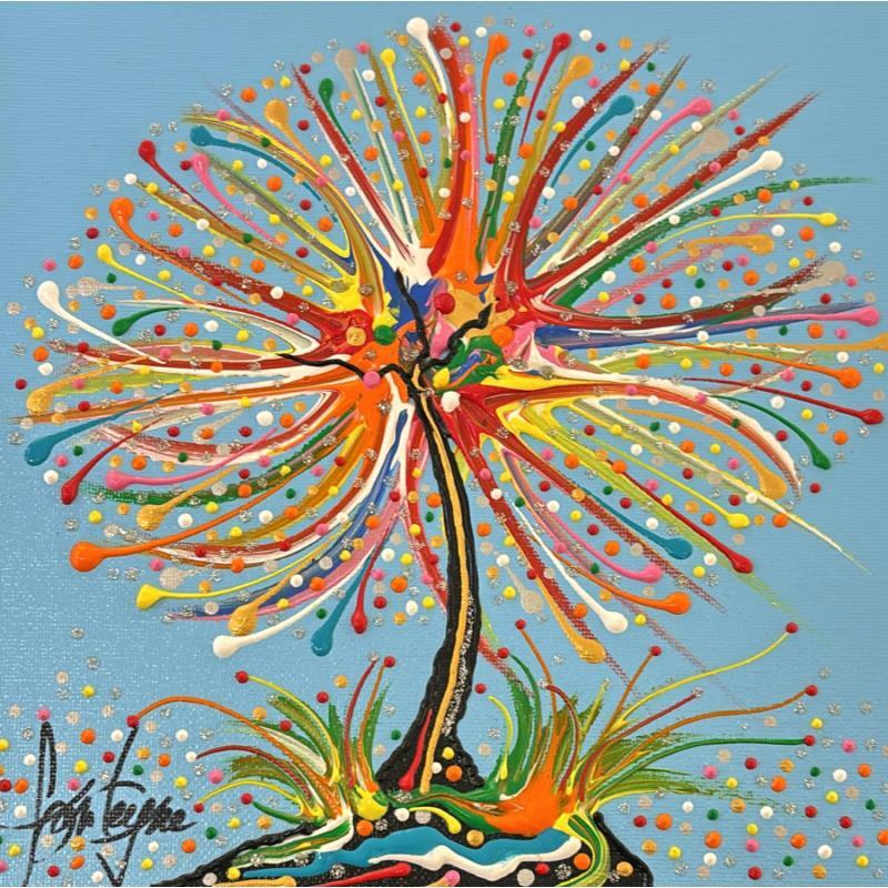 Peinture Donne-moi ton ciel par Fonteyne David | Tableau Figuratif Acrylique