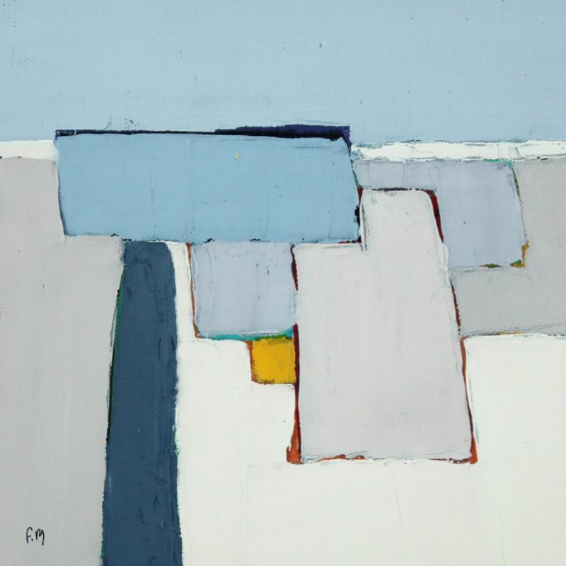 Gemälde Composition haute von Marteau Frederique | Gemälde Abstrakt Öl