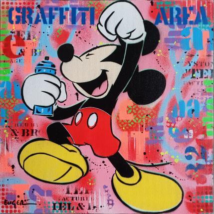 Peinture GRAFFITI AREA par Euger Philippe | Tableau Pop-art Acrylique Icones Pop