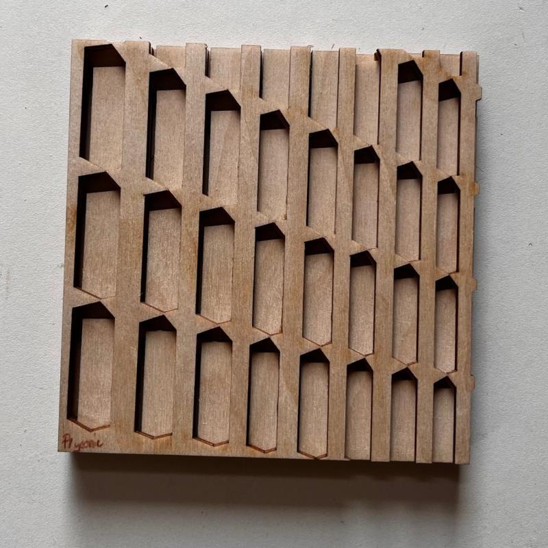 Painting Hexagon Building Window by Plyconic | Painting