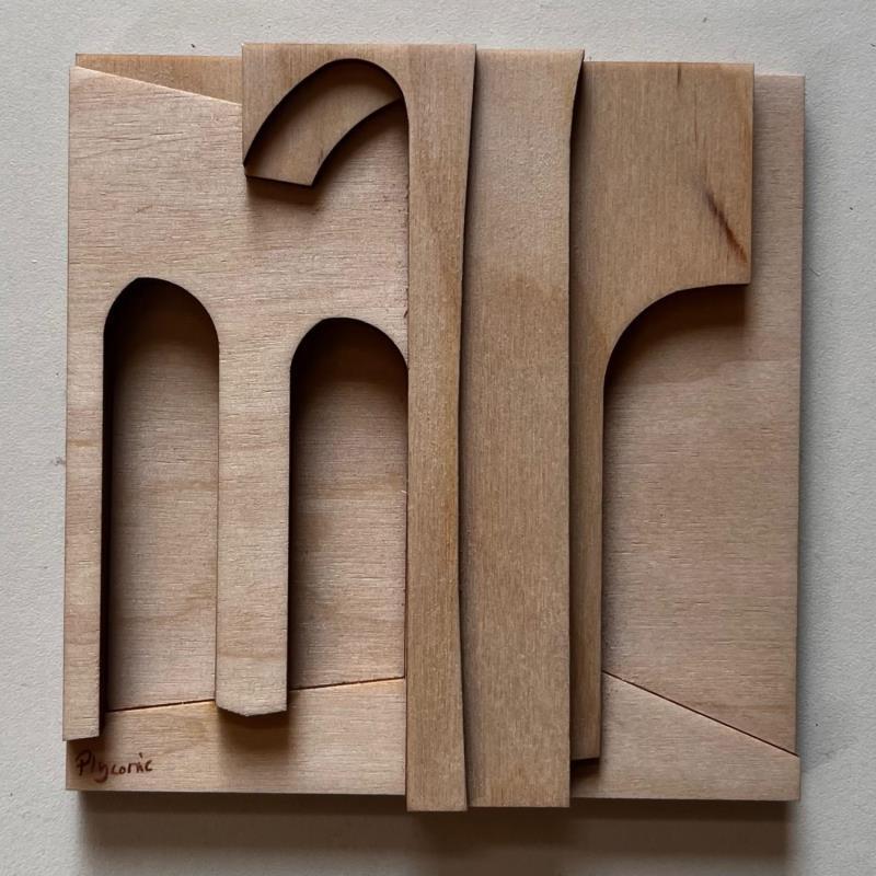 Painting Abstract arches by Plyconic | Painting