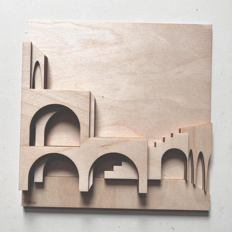 Peinture Esplugues de Llobergat par Plyconic | Tableau