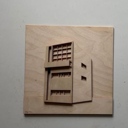 Peinture Maison Guiette par Plyconic | Tableau