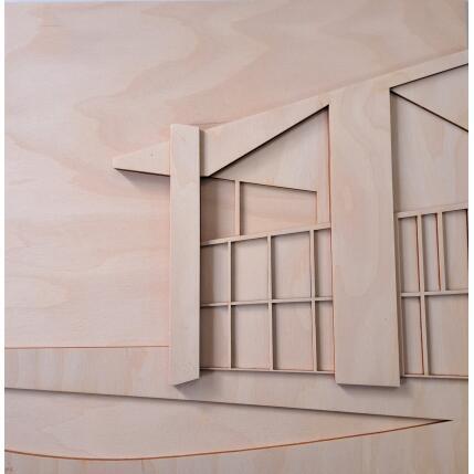 Peinture Pavillon Le Corbusier par Plyconic | Tableau