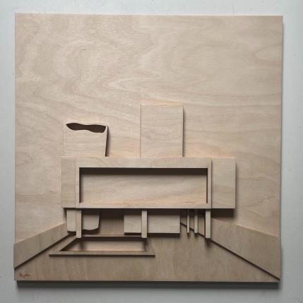 Peinture Unite d'Habitation rooftop par Plyconic | Tableau