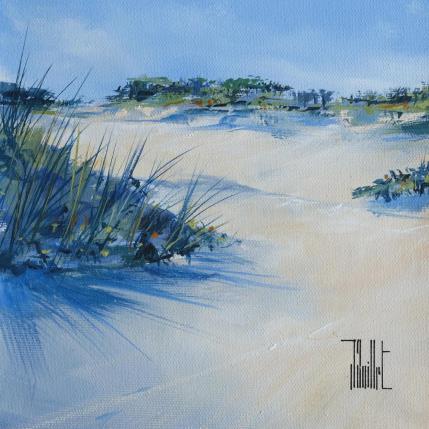 Painting Vent des dunes by Guillet Jerome | Painting