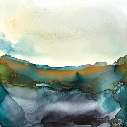 Peinture 1840-POÉSIE MARINE par Depaire Silvia | Tableau Abstrait Acrylique Minimaliste, Paysages