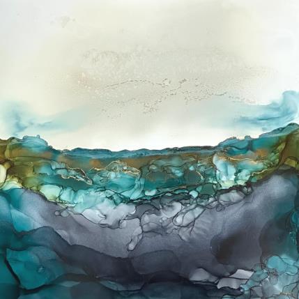 Peinture 1864-BRONZE AGE par Depaire Silvia | Tableau Abstrait Acrylique Minimaliste, Paysages