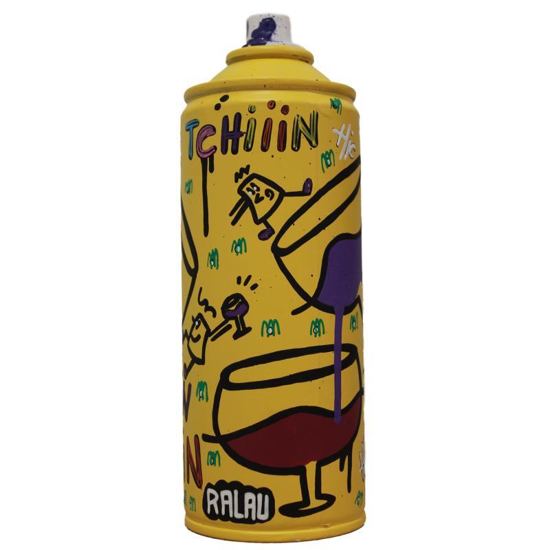 Escultura A la tienne por Ralau | Escultura Arte bruto Life style Acrílico Posca