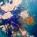 Peinture Juillet par Dupetitpré Roselyne | Tableau Abstrait Minimaliste Acrylique