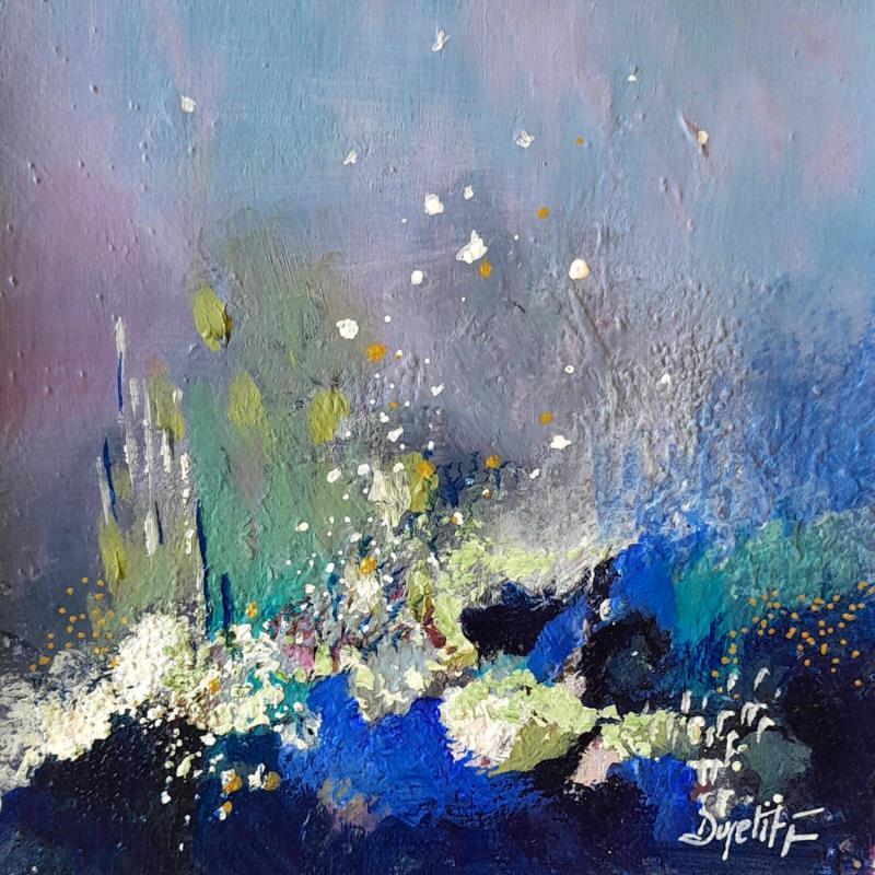 Pintura ça pétille ! por Dupetitpré Roselyne | Pintura Abstracto Minimalista Acrílico