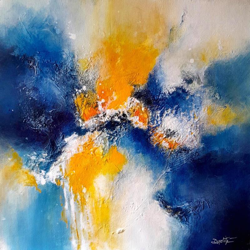 Peinture Atmosphère par Dupetitpré Roselyne | Tableau Abstrait Minimaliste Acrylique