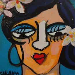 Gemälde siempre von Garcia Gallardo Mercedes | Gemälde Figurativ Öl