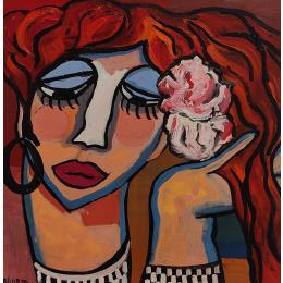 Peinture lo inesperado par Garcia Gallardo Mercedes | Tableau Figuratif Huile