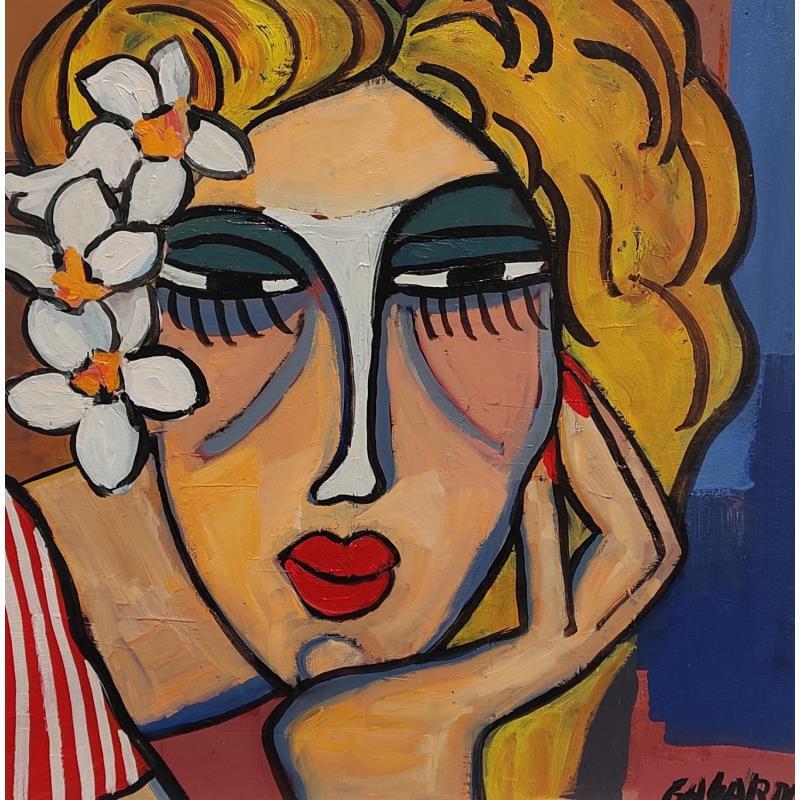 Pintura te espero por Garcia Gallardo Mercedes | Pintura Figurativo Aceite