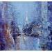 Painting # PARIS 3 by Davroux Philippe  | Painting Raw art Architecture Oil