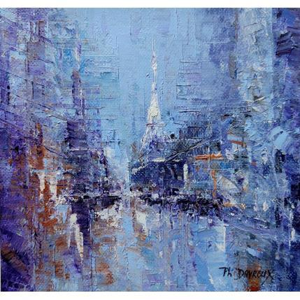 Painting # PARIS 3 by Davroux Philippe  | Painting Raw art Oil Architecture