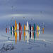 Painting Les couleurs vibrantes Nicoises by Fonteyne David | Painting Figurative Acrylic