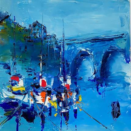 Peinture Début de soirée par Raffin Christian | Tableau Figuratif Huile Paysages