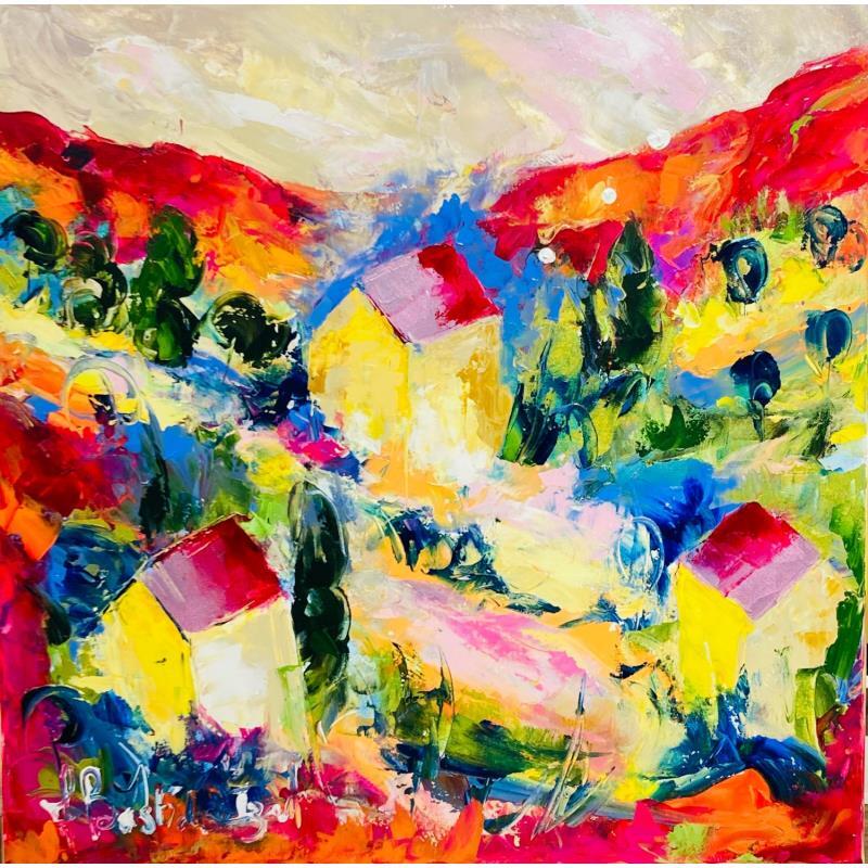 Pintura Et le Mistral Gagnant por Bastide d´Izard Armelle | Pintura Abstracto