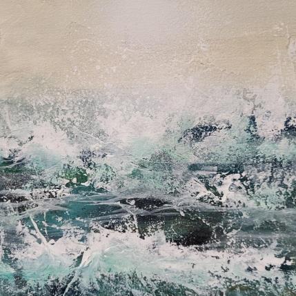 Painting Verte by Ortis-Bommarito Nicole | Painting Figurative Acrylic Marine