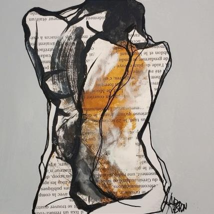 Painting Histoire de couple 4 by Chaperon Martine | Painting Figurative Acrylic Nude, Pop icons