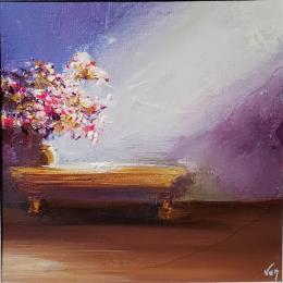 Peinture La bonne place par Vinnie | Tableau Figuratif Huile