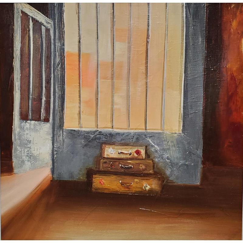 Peinture D'un autre temps par Vinnie | Tableau Figuratif Huile