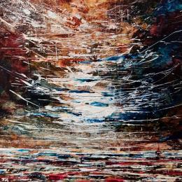 Painting PAris le jour #2 by Reymond Pierre | Painting Figurative Oil