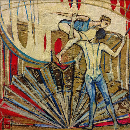 Peinture La liberté par Machi | Tableau Figuratif Huile