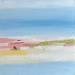 Peinture Spring par Hirson Sandrine  | Tableau Abstrait Paysages Nature Minimaliste Huile