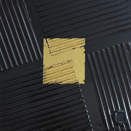 Peinture Yokote par Bauquel Véronique | Tableau Abstrait Acrylique, Collage, Laque, Métal, Résine Minimaliste