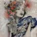 Painting De Gala II by Bofill Laura | Painting Figurative Portrait Acrylic Resin