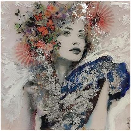 Painting De Gala II by Bofill Laura | Painting Figurative Acrylic, Resin Pop icons, Portrait