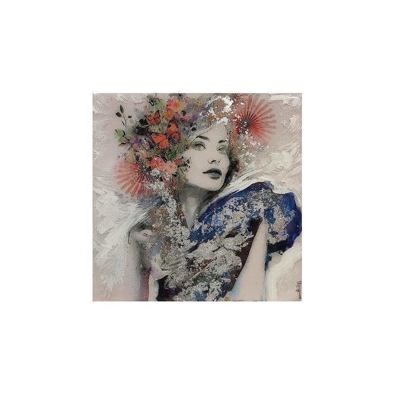 Painting De Gala II by Bofill Laura | Painting Figurative Portrait Acrylic Resin