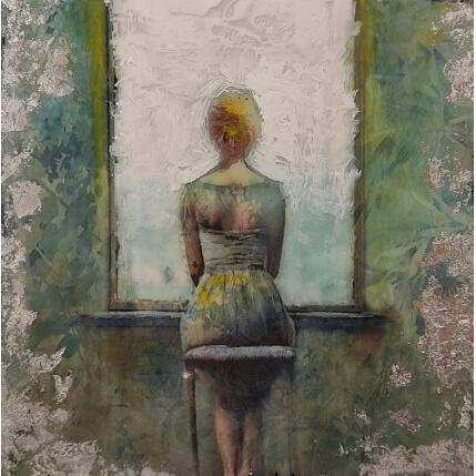 Painting Sandra by Bofill Laura | Painting Figurative Acrylic, Resin Portrait