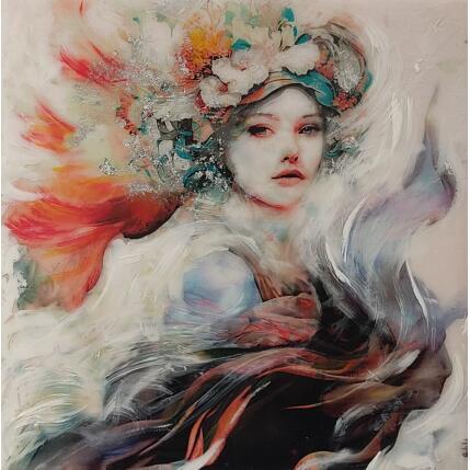 Painting Recta by Bofill Laura | Painting Figurative Acrylic, Resin Portrait